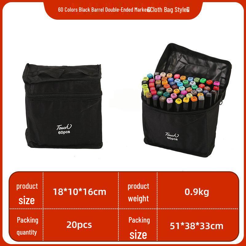 Touch48 Double-Headed Color Markers for Children - Art Drawing Tools