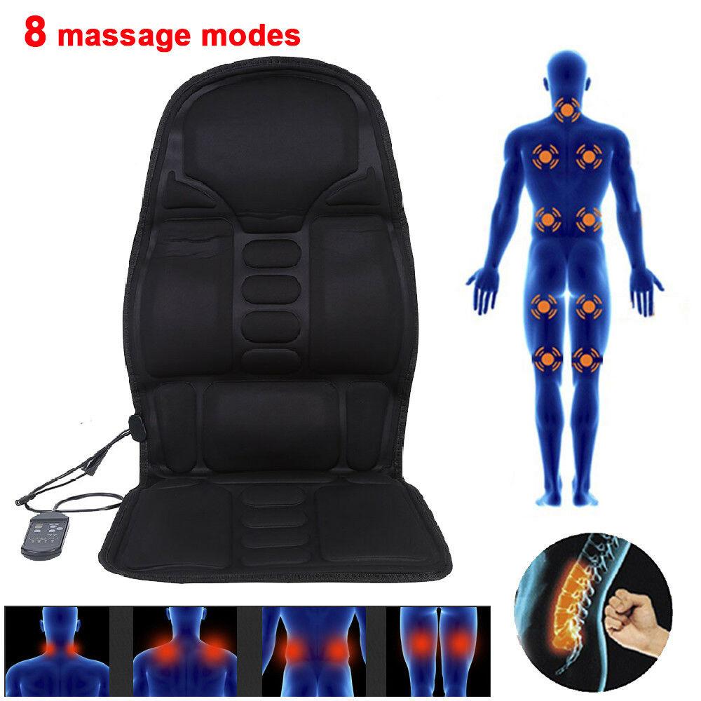 Full Body Massager Breathable Durable Wireless Electric Universal Car Supplies Massage Chair Cushion Portable Soft Car Cushion