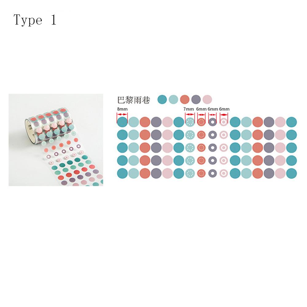Принадлежности, круглые точки, печатная этикетка для дневника, декоративная лента Васи, бумажные ленты, наклейка для скрапбукинга