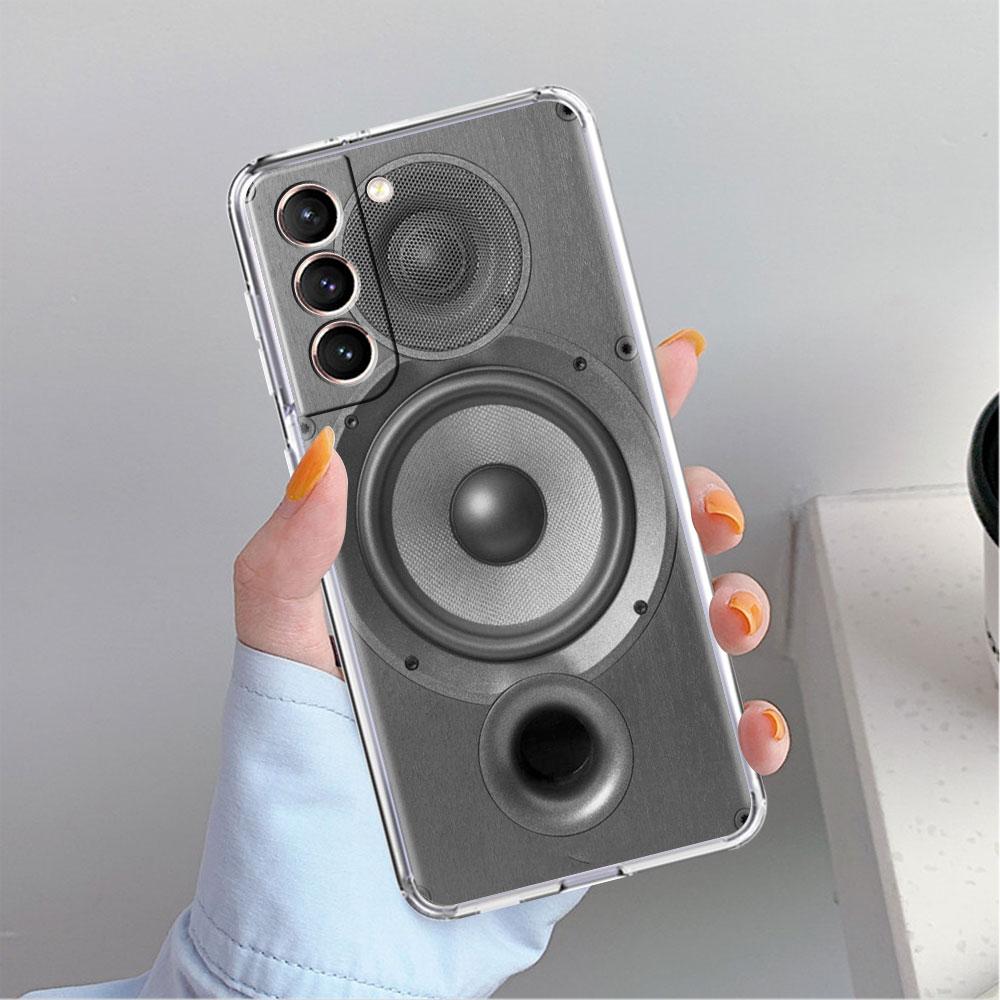 Винтажный прозрачный чехол в стиле ретро с кассетой для Samsung Galaxy S22 S20 FE S21 S10 S9 Plus Note 20 Ultra 10 Lite Phone Shell