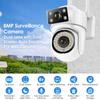 8MP 4K Dual Lens WIFI Surveillance Camera Outdoor IP Camera Video CCTV Dual Screen Auto Tracking IP66 Waterproof 8X Digital Zoom