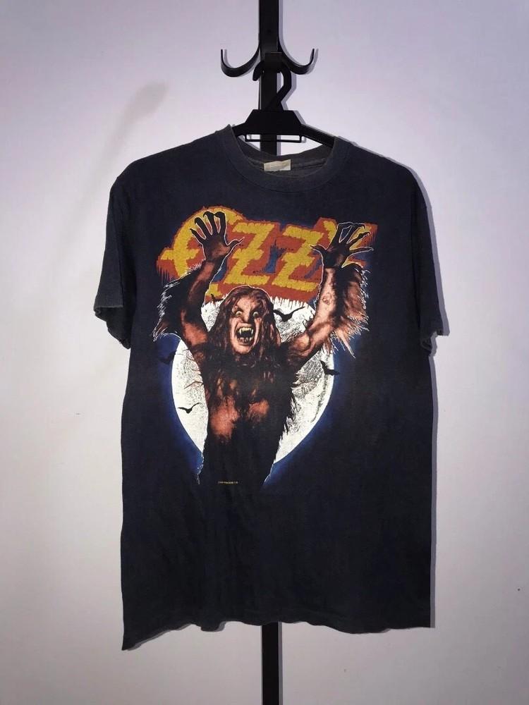 Ozzy Osbourne Rules Tour 1984 Original Vintage T-shirt Reprint S-5XL Unisex T-Shirt