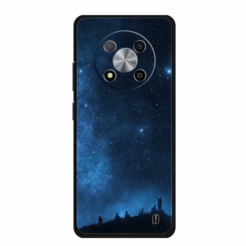 Чехол для ZTE Blade A73 5G Роскошный Мягкий Силикон ТПУ Чехол для Телефона Для ZTE Blade A73 5G 7160N Мультяшный Защитный Цветы Новый Fundas