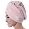 2024 Women Long Hair Quick-Dry Hair Towel Soft Microfiber Towels Shower Cap Towel Bath Hats For Women Dry Hair Cap Lady Turban H