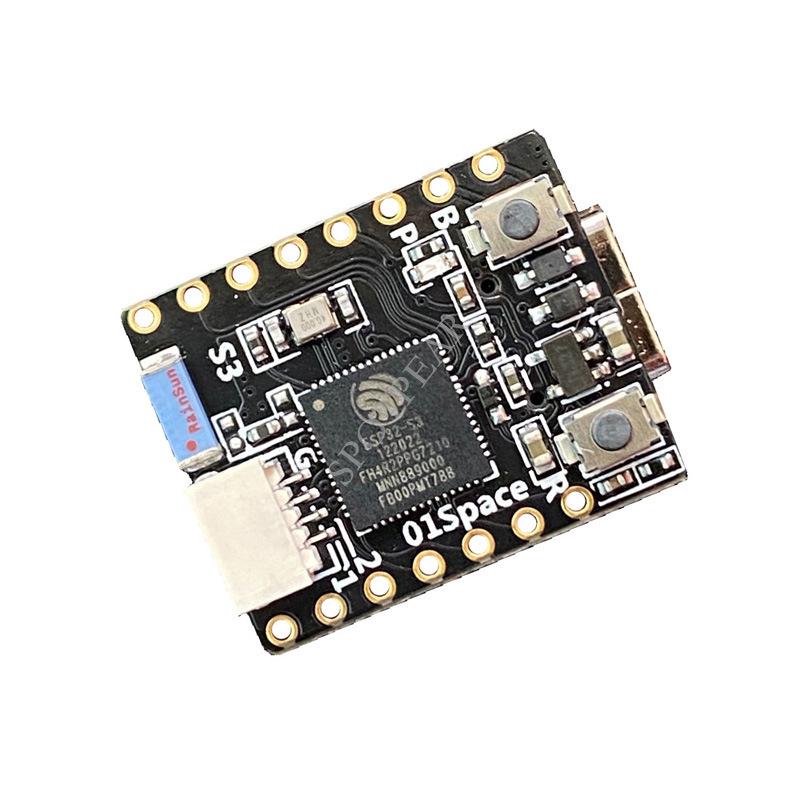 ESP32 S3 Development Board with 0.42-inch OLED, Compatible with Arduino, MicroPython, Bluetooth, and WiFi.