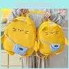 Cute Cat Cartoon Kids Backpack Lightweight Nylon Bag For School And Outdoor Use
