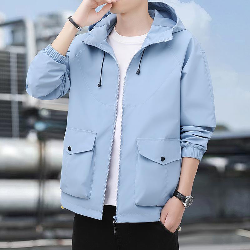 Весенне-осенняя мужская куртка для активного отдыха, свободная повседневная универсальная куртка