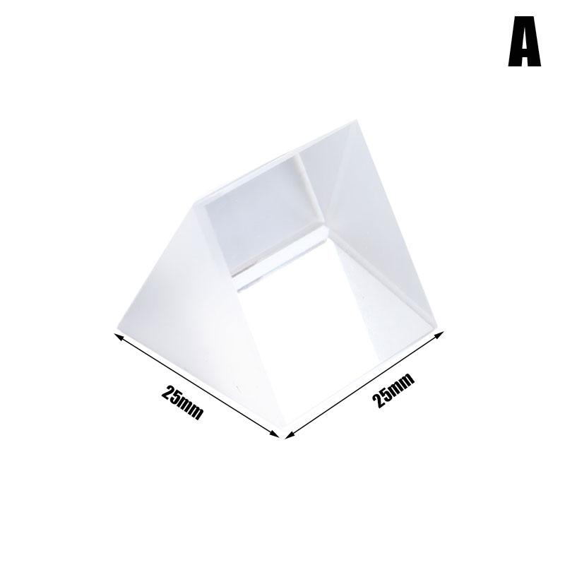 Треугольная призма Радужная призма Кристалл Фотография Физика Свет Эксперимент