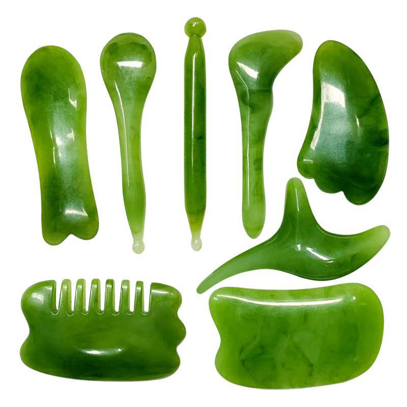 «Скребок для массажа на основе пчелиного воска для шеи, талии и лица»