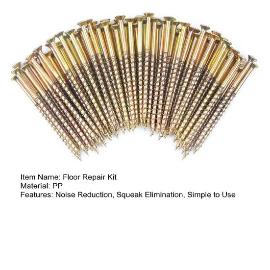 Комплект для ремонта скрипящего пола с винтами 50/125, шумоподавление пробкового пола, устранение скрипа, инструменты для ремонта пола своими руками