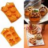 Creative Happy Halloween Home Decor Silicone Pumpkin Cake Mold Kitchen Baking Tool 1 Pc