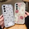 Чехол-обложка для VIVO V50 V40 Lite Y39 Y17S Y36 Y28 Y19S Y22S V30 V29 Pro V30E V29E Y21 Y33T Y33S Y21S корпус Цветок Фрукт Волнистый
