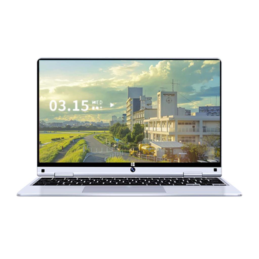 Ноутбук HDTOSNER с сенсорным экраном 11,6 дюйма, процессор Intel, 8 ГБ ОЗУ, твердотельный накопитель 256 ГБ, Windows Pro, серебристый, ноутбук для работы и учебы