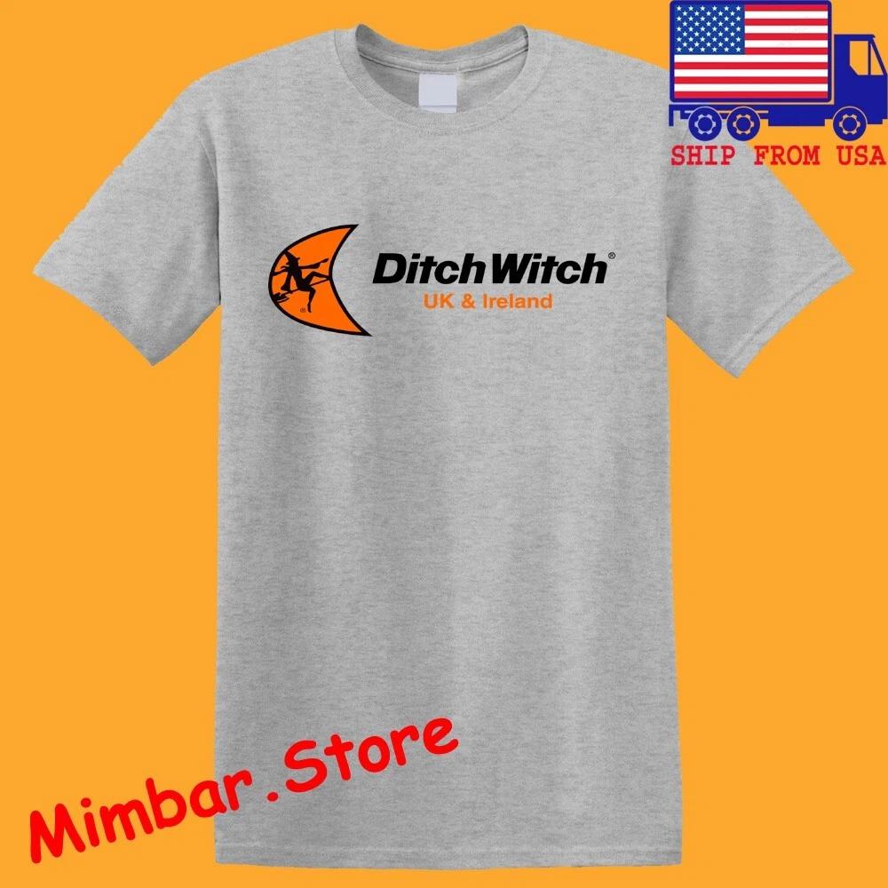 Ditch Witch Men's Gray Size S-5XL