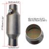 2.5" Universal Exhaust Catalytic Converters Catalytic Converter w/Guard Shield For Ford/Chevrolet Silverado Stainless Steel