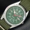 ЯПОНСКИЕ ВИНТАЖНЫЕ ОТРЕМОНТИРОВАННЫЕ МУЖСКИЕ ЗЕЛЕНЫЕ ЧАСЫ SEIKO 5 АВТОМАТИЧЕСКИЕ 6309A a442292-1