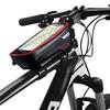 Bike Phone Bags Phone Holder Case Waterproof Bicycle Front Frame Tube Bag
