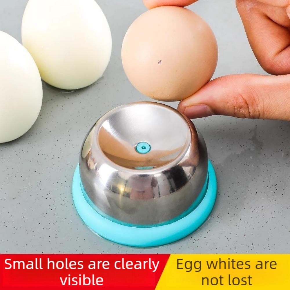 Egg Piercer Stainless Steel Needle Egg Hole Puncher Poached Eggs Maker Click Eggs Helper Essential Egg Tools for Home Kitchen 2