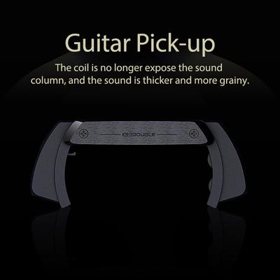 DOUBLE X1 Pro Звукосниматель для гитары Предусилитель для акустической гитары Профессиональный предусилитель Звукосниматель в резонаторное отверстие Магнитный звукосниматель &