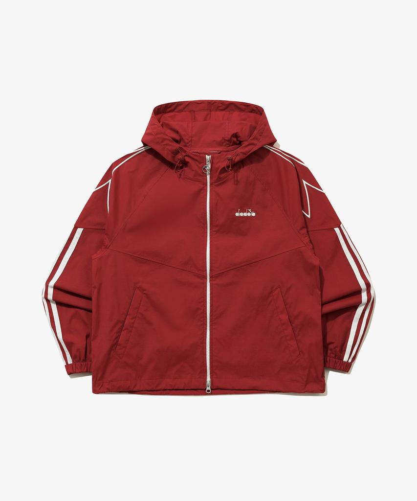 Diadora Bento Hooded Jacket Red