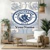 Manchester City Custom Your Name Wall Decor Tapestry Art For Pet Memorial Birthdaywedding Party Backdrop Family Gift