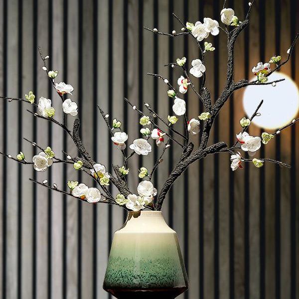 Zen-Inspired Dried Flower Vase for Dining Table and Living Room Display