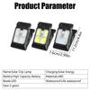 Outdoor Solar Clamp On Motion Sensor Lights Waterproof Work Light 3 Lighting Modes Camping Lamp Fence Walls Garage Led Lamps