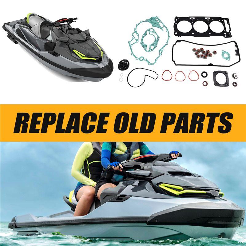 ABQD!Jetski Cylinder Head Gasket Seal Kit Cylinder Head Gasket Seal Kit Seal Kit For Sea-Doo