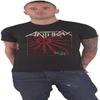 Футболка Anthrax Live in Japan 1987 Логотип группы Официальная Мужская Черная