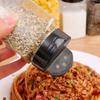 Portable Spices Seasoning Shaker Bottles Sugar Salt Pepper Jars BBQ Condiment Dispenser Empty Plastic Container Kitchen Gadgets