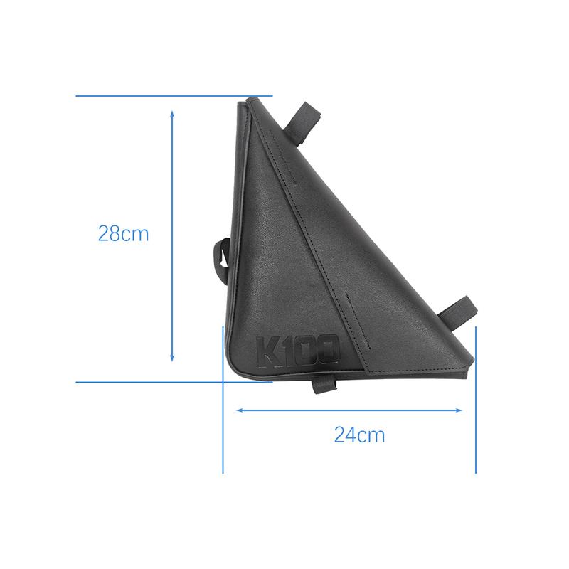 MOTO4U For BMW K-Series K 100 K100 K75 2PCS Cafe Racer Motorcycle Saddle Side Bags Luggage Bag Chopper Bike Tool Bags old school