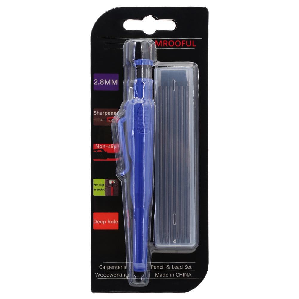 Набор столярных карандашей с длинным грифелем Набор карандашей для плотника Принадлежности для плотников и инженеров