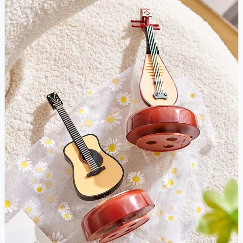 Ретро Фонограф Музыкальная Шкатулка Мини Музыкальная Шкатулка Классическое Искусство Декор Музыкальная Шкатулка Домашнее Искусство Без Батареи Декор Для Рабочего Стола Новогодние Подарки