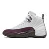 A Ma Maniére x Air 12 Retro SP Белые женские кроссовки Black Burgundy-Crush DV6989-100