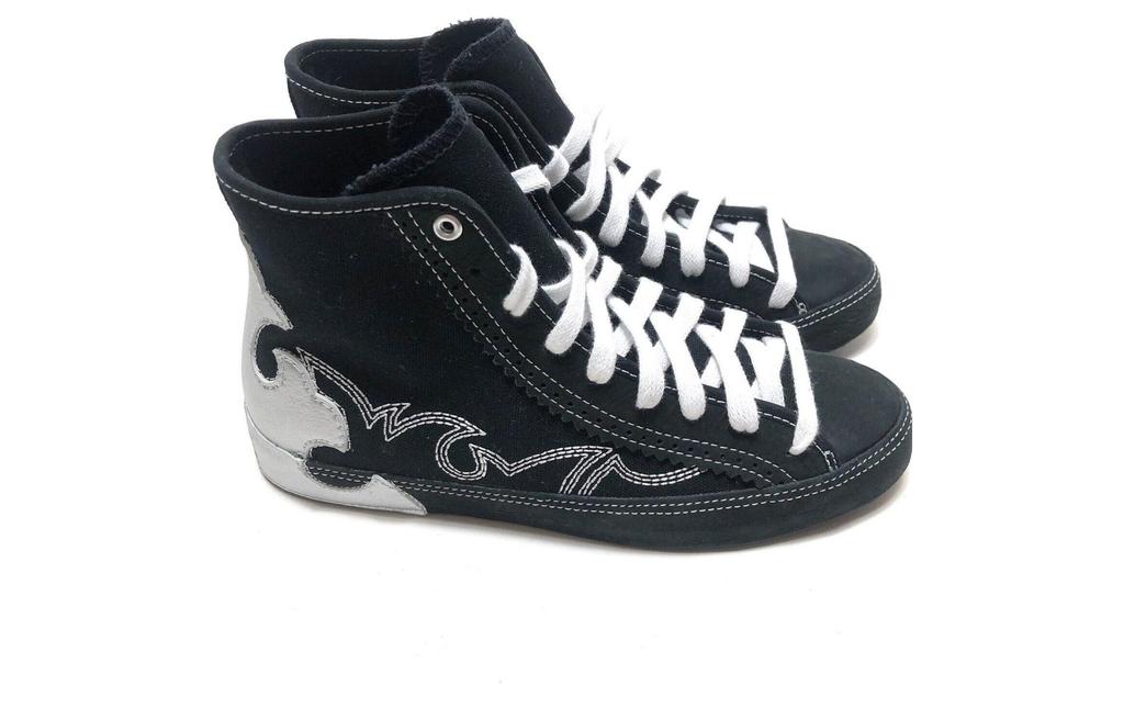 Converse Кеды Chuck Taylor All Star Sasha High Top Черно-серебристые 'Сине-белые' Женские 565002C