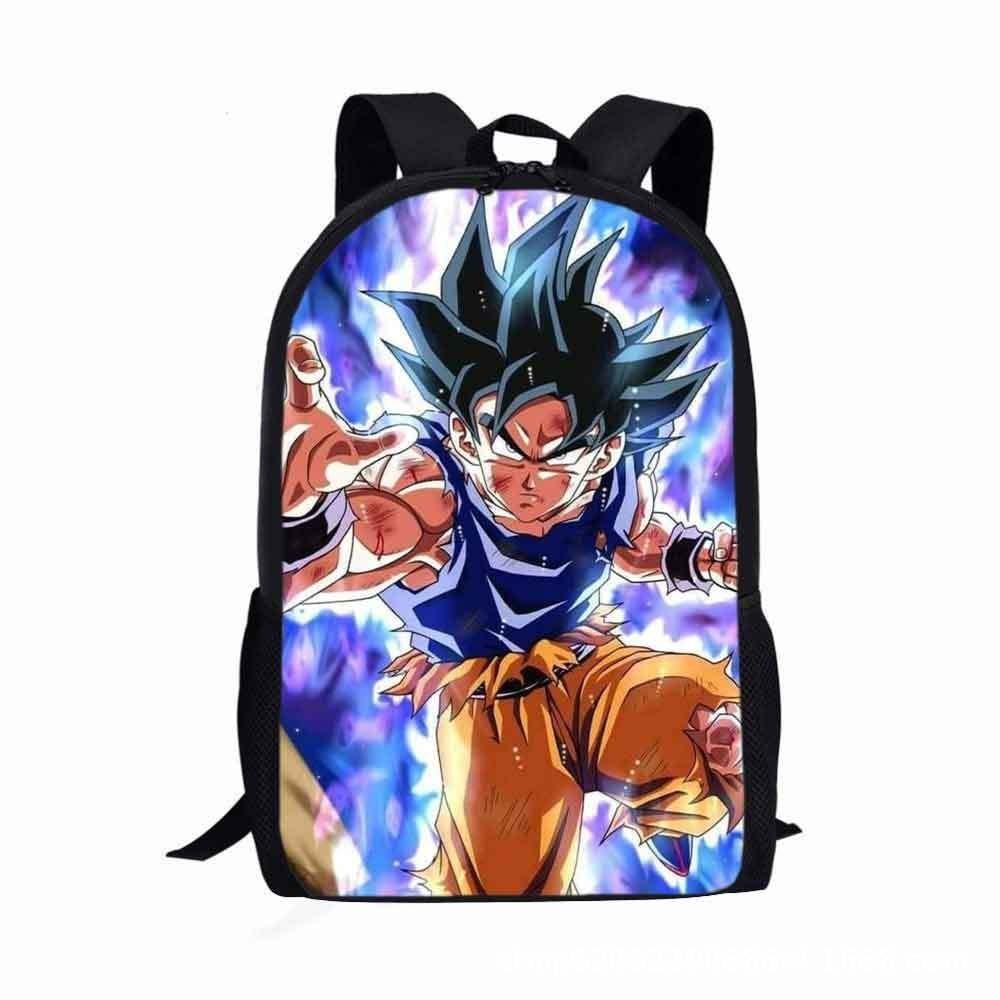 Dragon Ball Anime Kids Backpack With Durable Oxford Material And Air Cushion Straps For School