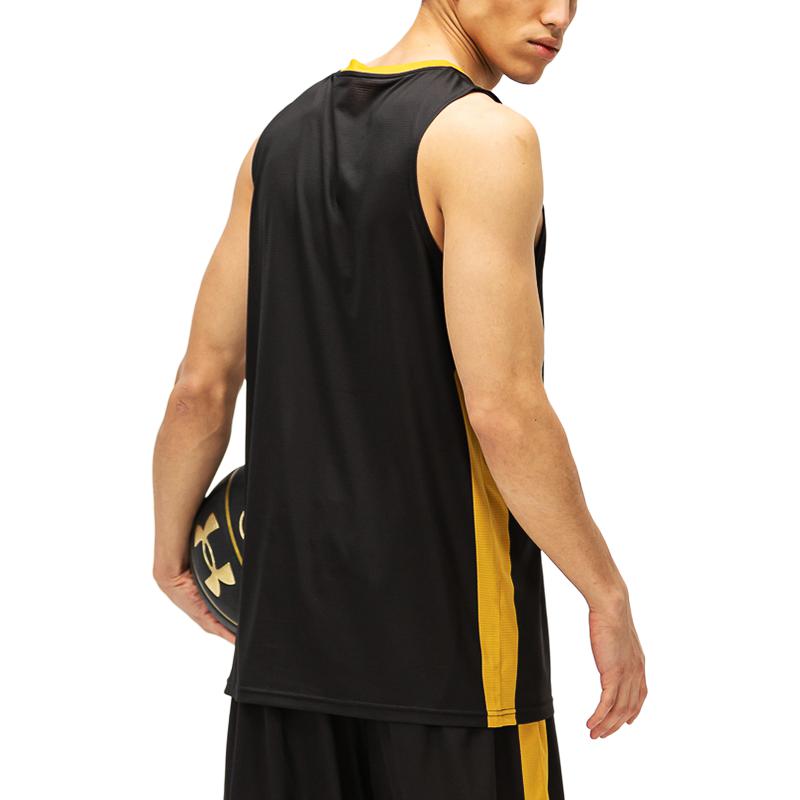 Under Armour Баскетбольные майки Мужские Черные Средние Прямой крой 21500107-001