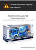Игрушечный бетономешалка Shuangying E518 с дистанционным управлением, перезаряжаемый, для детского дня рождения