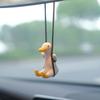 Cute Duck Car Pendant Swinging Autumn Car Rearview Mirror Pendant Pendant Car Interior Accessories