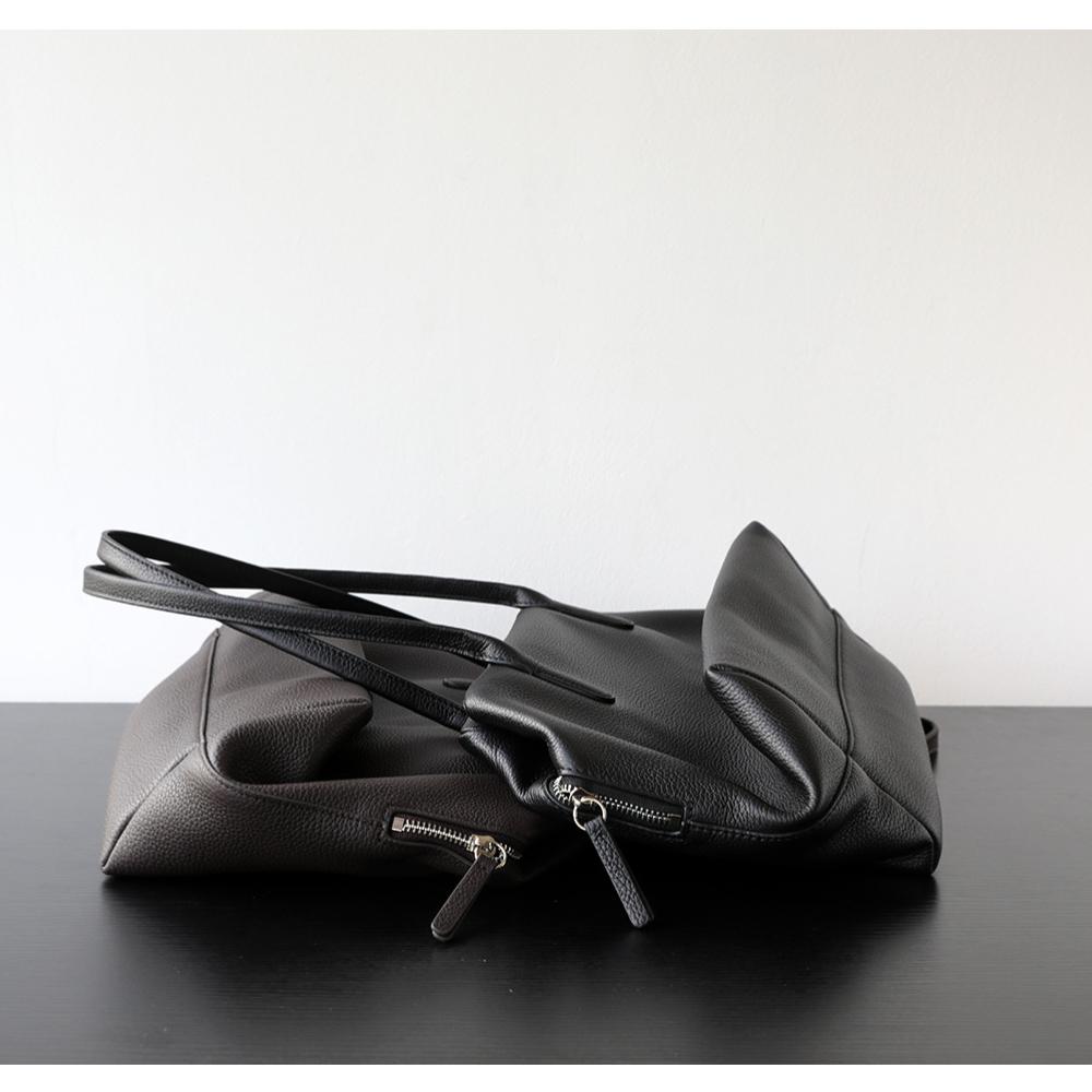 Нишевая роскошная импортная сумка-подмышка из коровьей кожи первого слоя, минималистичная свободная ленивая сумка на плечо, простая сумка-тоут