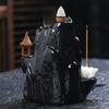 Керамическая курильница с водопадом и обратным потоком, курильница для дыма, держатель для домашнего декора