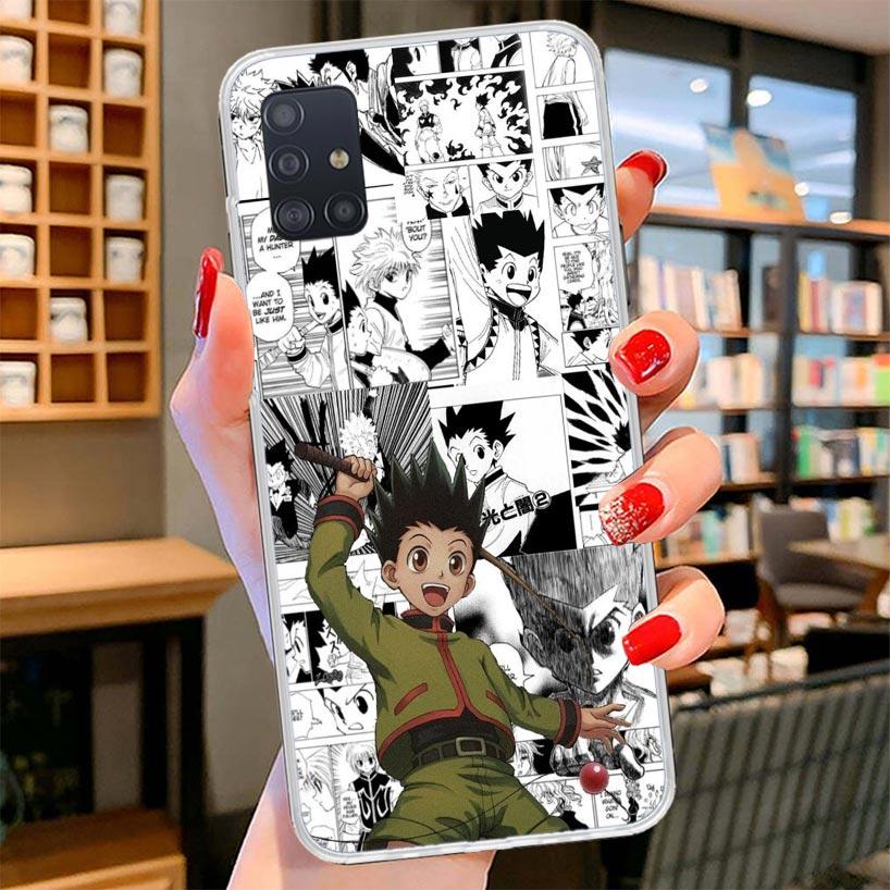 Чехол для телефона с изображением Аниме Hunter X Для Samsung Galaxy A12 A22 A32 A52 A72 A02S Чехол для телефона Note 20 Ultra 10 S10 Plus A51 A71 A50S A2