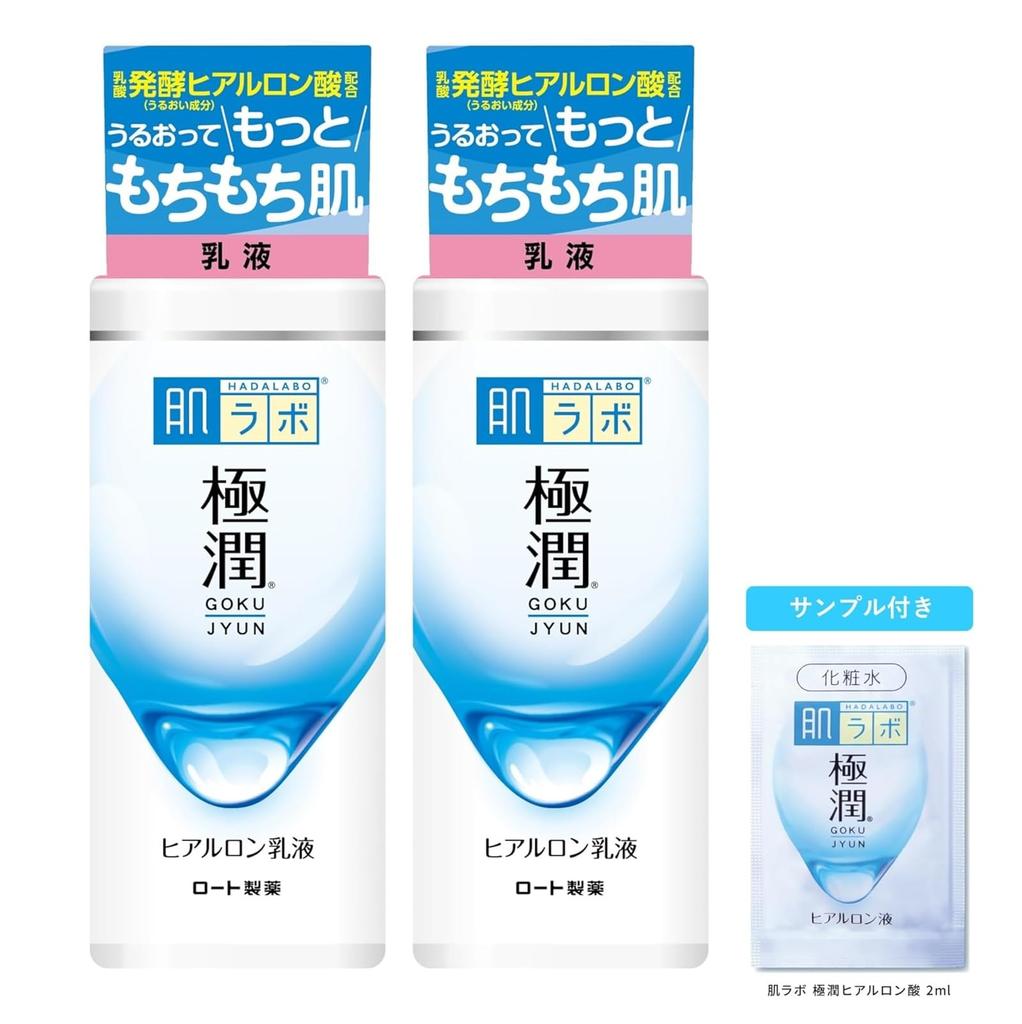 Hada Labo Gokujyun Hyaluronic Lotion 140ml X 2 Set Gokujyun Sachet +