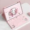 Чехол для планшета Hello Kitty с набором беспроводной клавиатуры для Ipad 11-го поколения A16 Air7/6 Pro 11 дюймов 10-го 10.9 Air4 5 9-го 10.2 дюйма Поворотный чехол