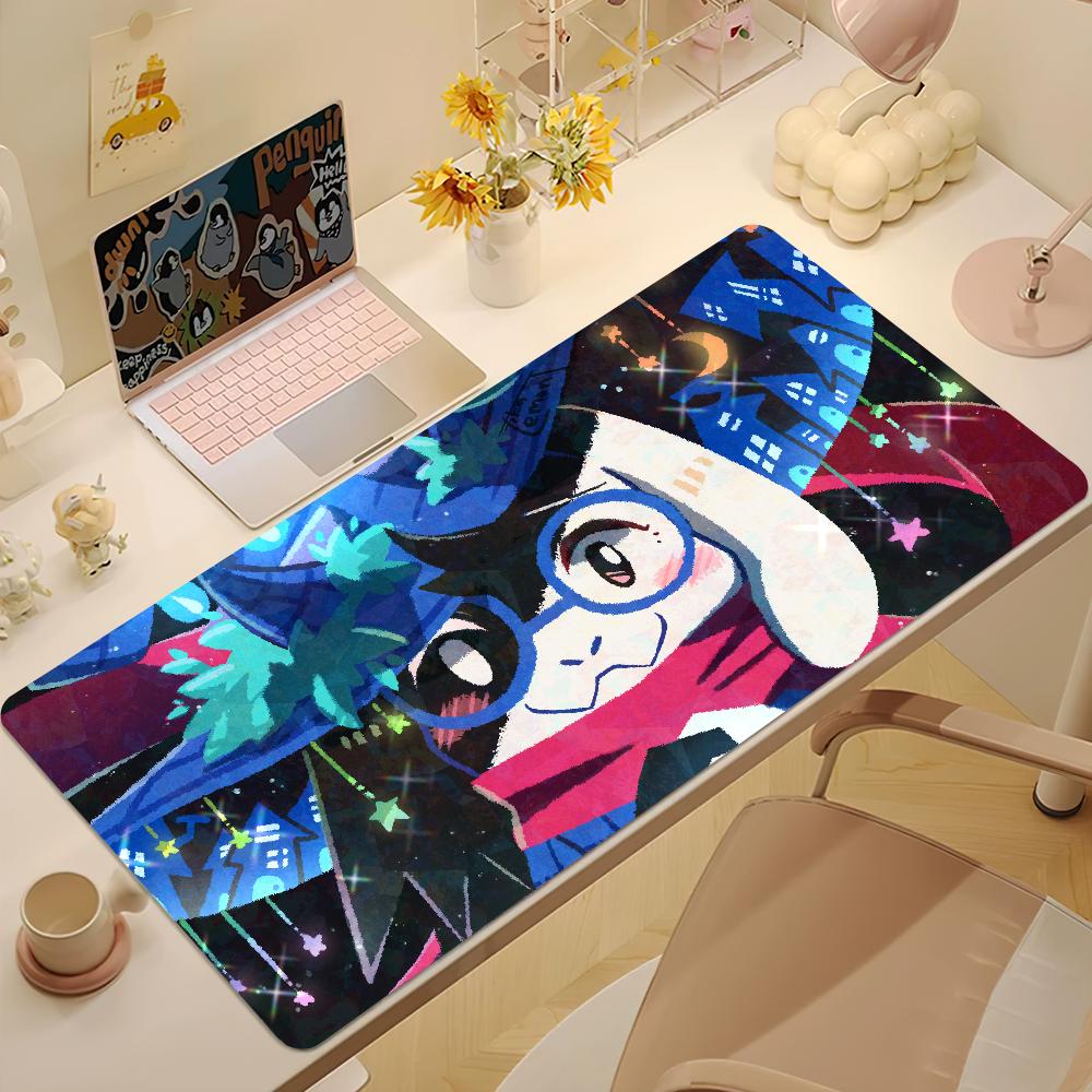Игровой коврик для мыши DDeltarune Cool Blue Модный Нескользящий Утолщенный Большой Для письма Блокировка края Игровое Подушка Офис Студент