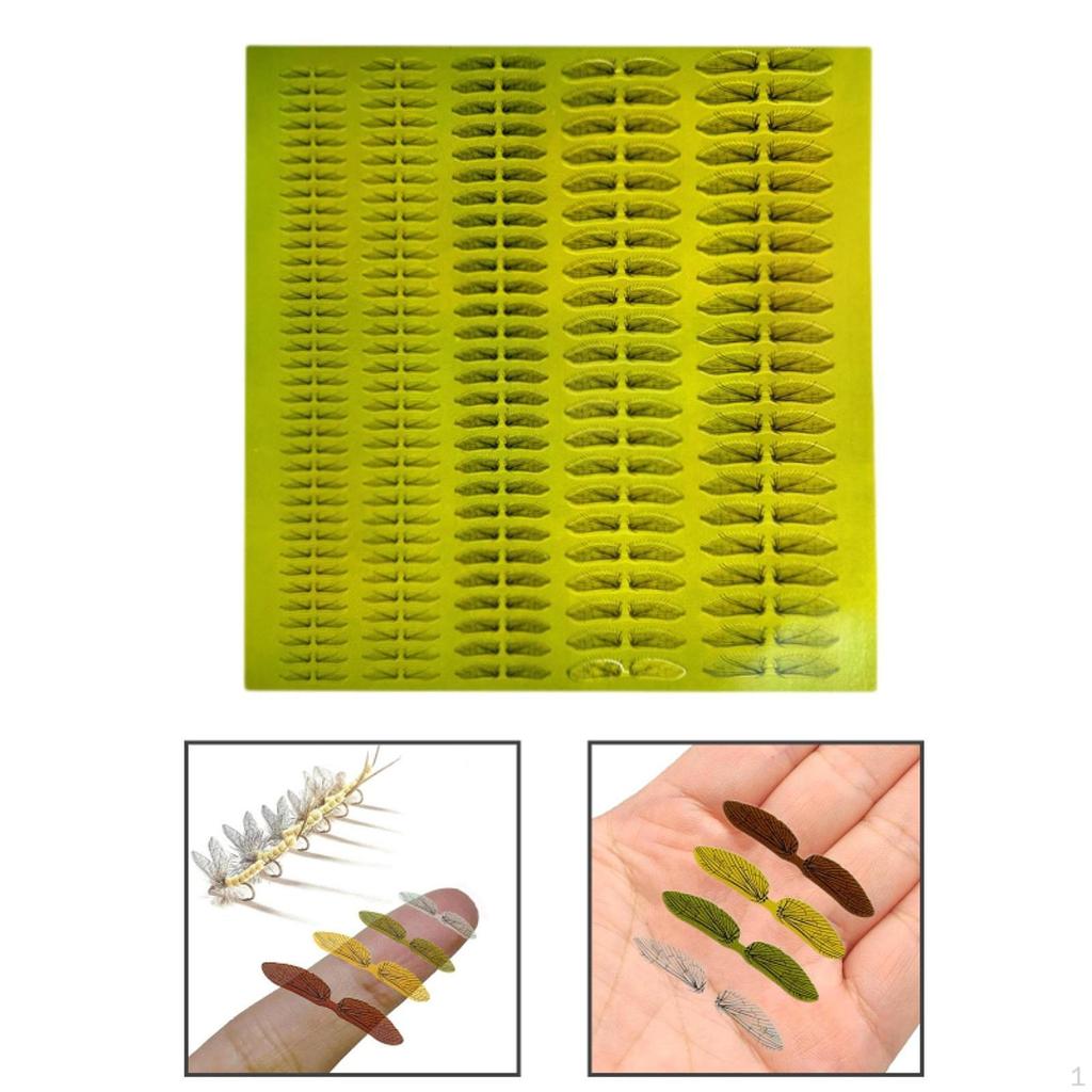 Бионическое крыло для изготовления наживок для вязания мушек. Материалы для самостоятельной рыбалки.