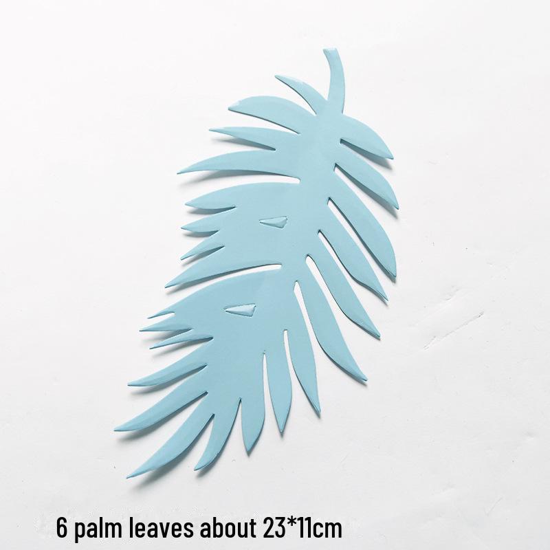 Декор стен в виде листьев и цветов в скандинавском стиле для школьных классов, торговых центров и детских комнат