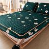1PC Quilted Cotton Bed Sheet, Urine Resistant Waterproof Bed Cover, Soft Bedding,Non Slip Thick Mattress Cover, Dust-proof Protective Cover
