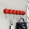 No Marks Suction Cup Hook Removable Clothes Storage Rack Hat Storage Coat Hanger  Entrance Door