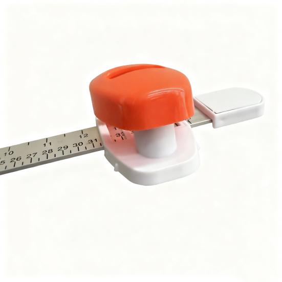 Magnetic Ruler 3-in-1 Picture Hanging System Horizontal Hanging Ruler with Built-In Bubble Level Nail Push Technology Level Tool